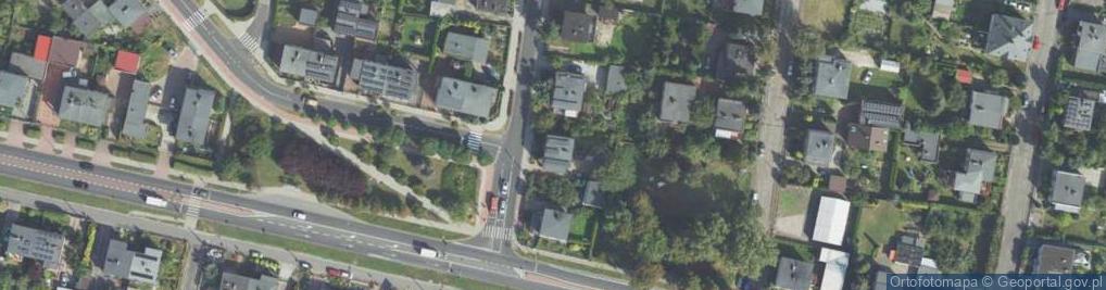Zdjęcie satelitarne Zachodnia ul.