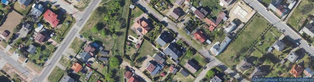 Zdjęcie satelitarne Zagroda ul.
