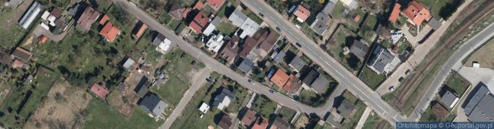 Zdjęcie satelitarne Zagroda ul.