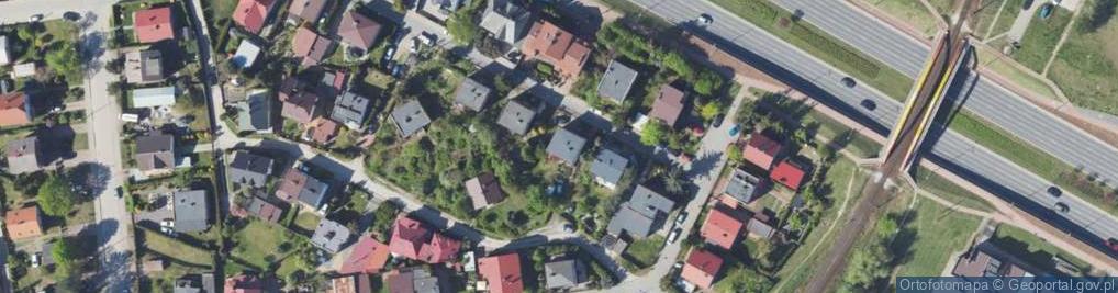 Zdjęcie satelitarne Żabia ul.