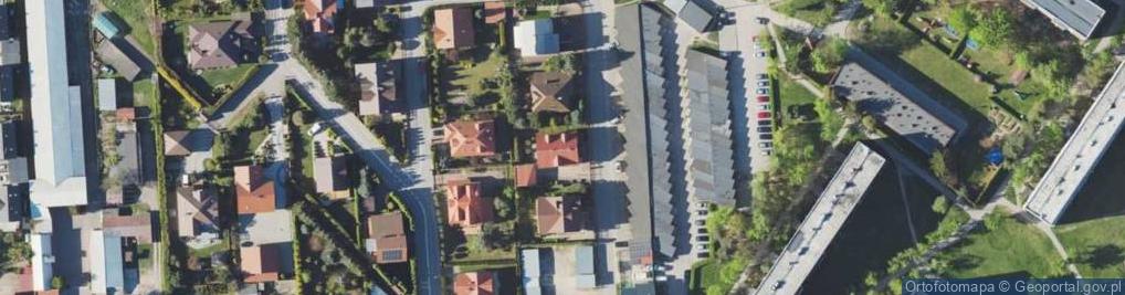 Zdjęcie satelitarne Zachodnia ul.
