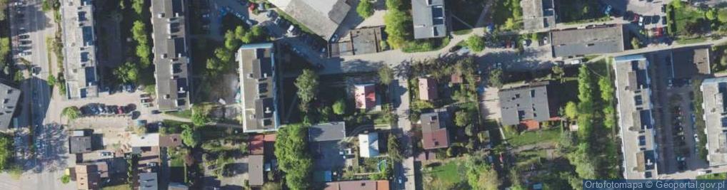 Zdjęcie satelitarne Zacisze ul.