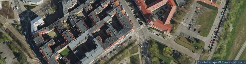 Zdjęcie satelitarne Za Groblą ul.