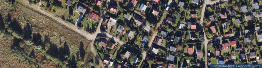 Zdjęcie satelitarne Zakątek ul.