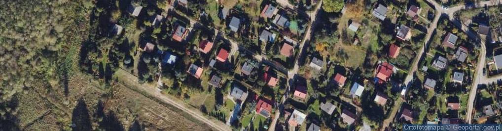 Zdjęcie satelitarne Zakątek ul.