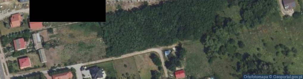 Zdjęcie satelitarne Zakole ul.