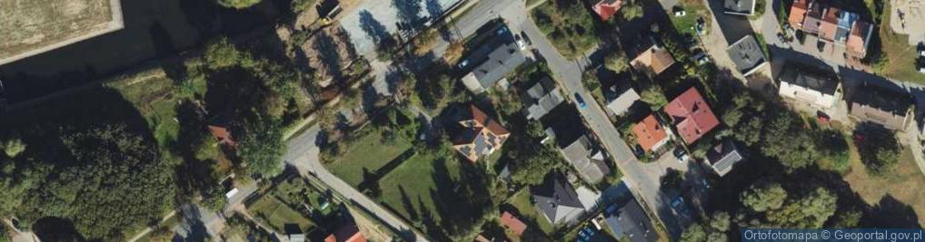 Zdjęcie satelitarne Zastawna ul.