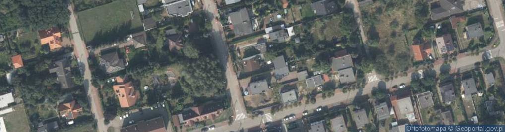 Zdjęcie satelitarne Zachodnia ul.