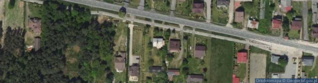 Zdjęcie satelitarne Zamkowa ul.