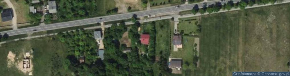 Zdjęcie satelitarne Zamkowa ul.