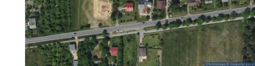Zdjęcie satelitarne Zamkowa ul.
