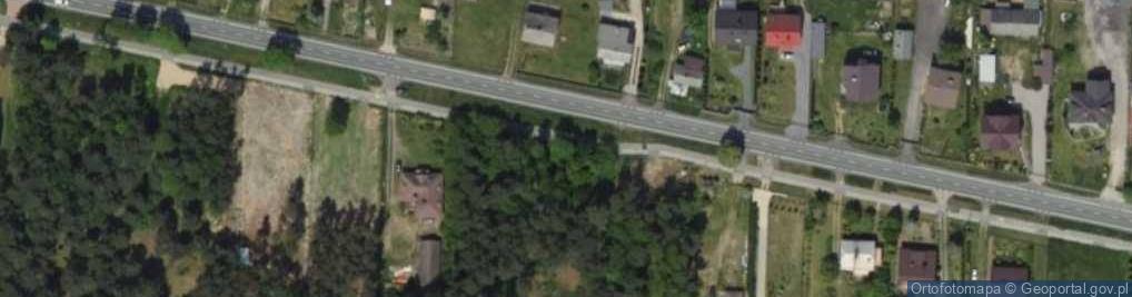 Zdjęcie satelitarne Zamkowa ul.