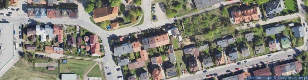Zdjęcie satelitarne Zaułek ul.