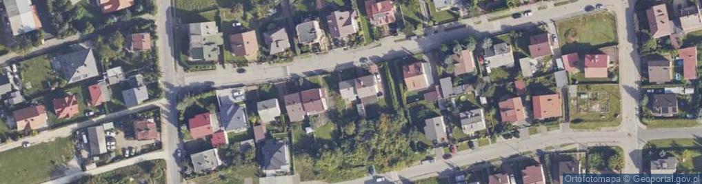 Zdjęcie satelitarne Zakrzewska ul.