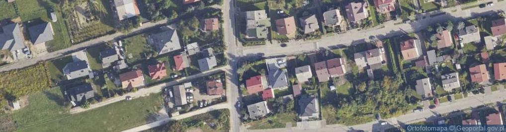 Zdjęcie satelitarne Zakrzewska ul.