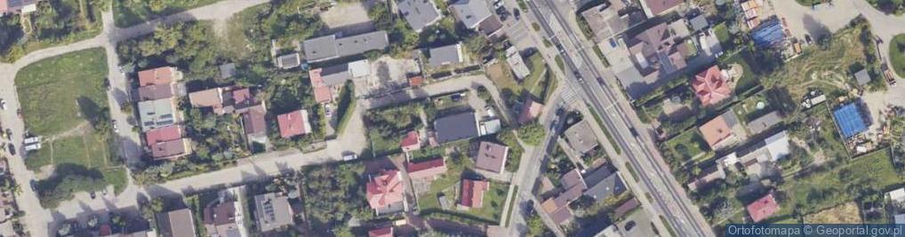Zdjęcie satelitarne Zamknięta ul.