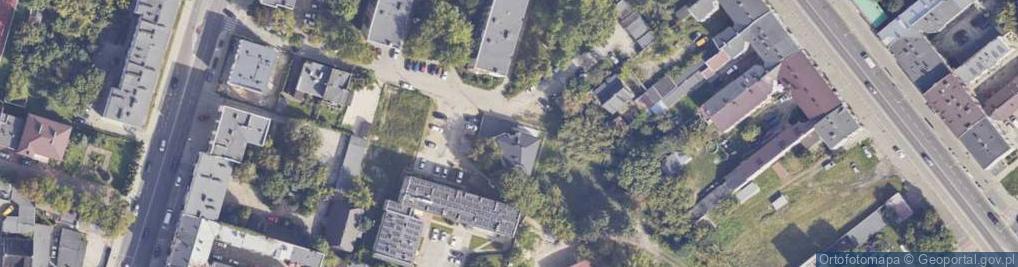 Zdjęcie satelitarne Zacisze ul.