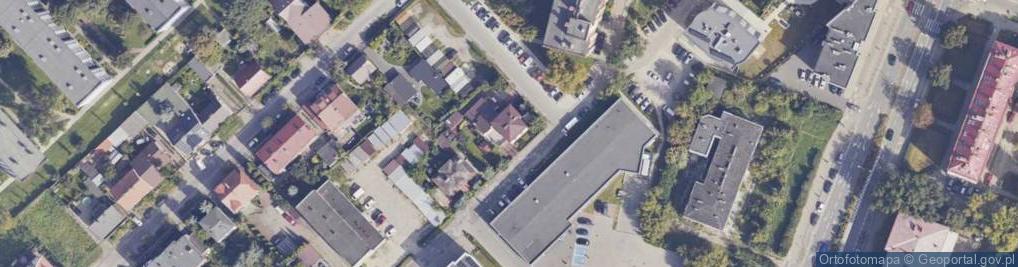 Zdjęcie satelitarne Zakręt ul.
