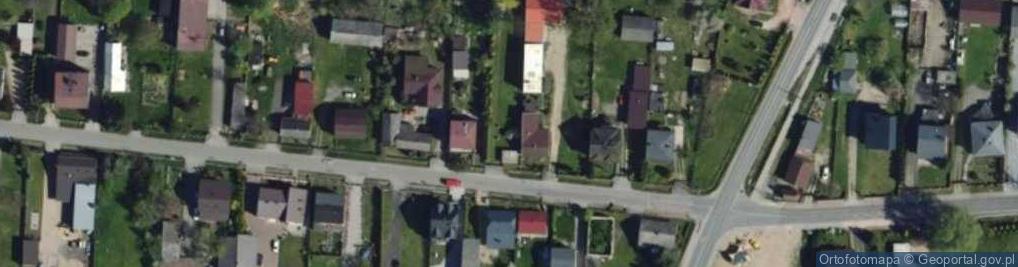 Zdjęcie satelitarne Zachodnia ul.