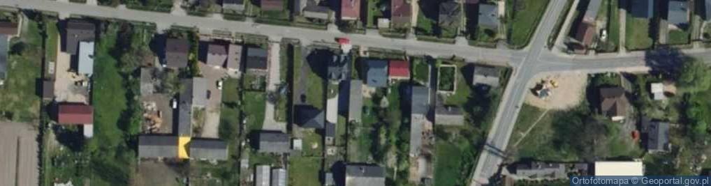 Zdjęcie satelitarne Zachodnia ul.