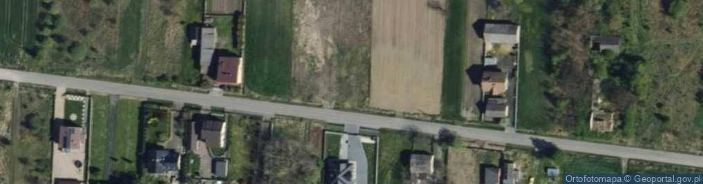 Zdjęcie satelitarne Zachodnia ul.