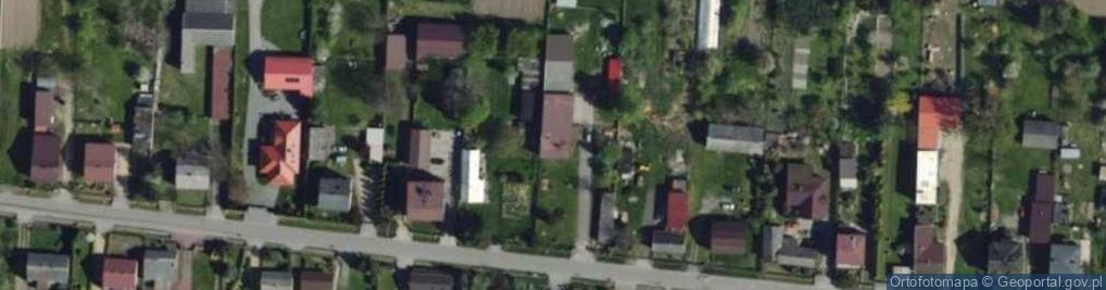 Zdjęcie satelitarne Zachodnia ul.