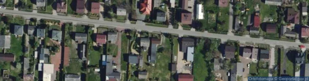 Zdjęcie satelitarne Zachodnia ul.