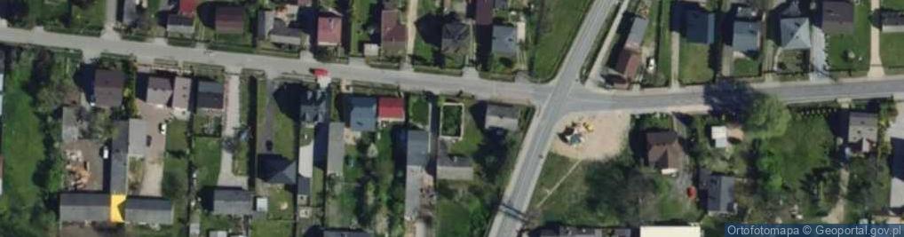 Zdjęcie satelitarne Zachodnia ul.
