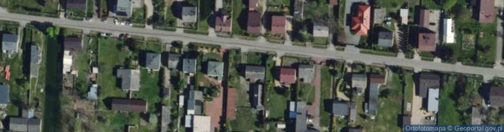 Zdjęcie satelitarne Zachodnia ul.