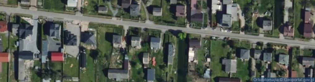 Zdjęcie satelitarne Zachodnia ul.