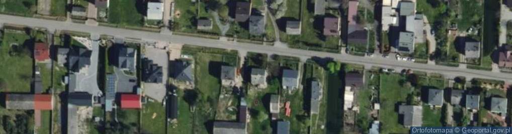 Zdjęcie satelitarne Zachodnia ul.