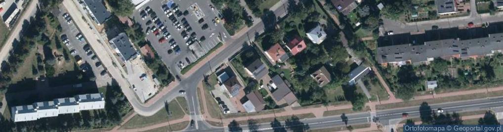 Zdjęcie satelitarne Zabielska ul.