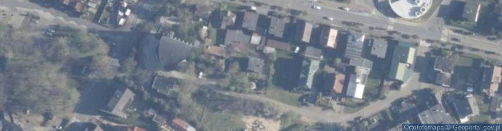Zdjęcie satelitarne Zaułek ul.
