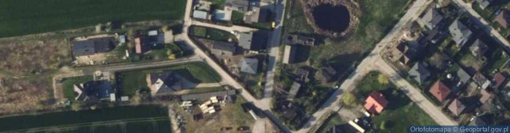 Zdjęcie satelitarne Zachodnia ul.