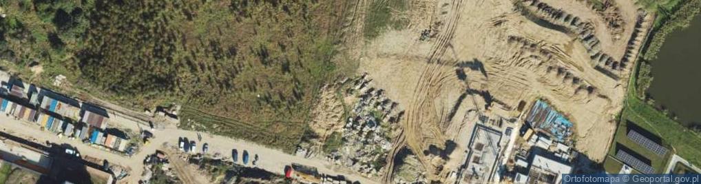Zdjęcie satelitarne Zaczarowana ul.