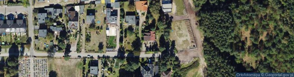 Zdjęcie satelitarne Zacisze ul.