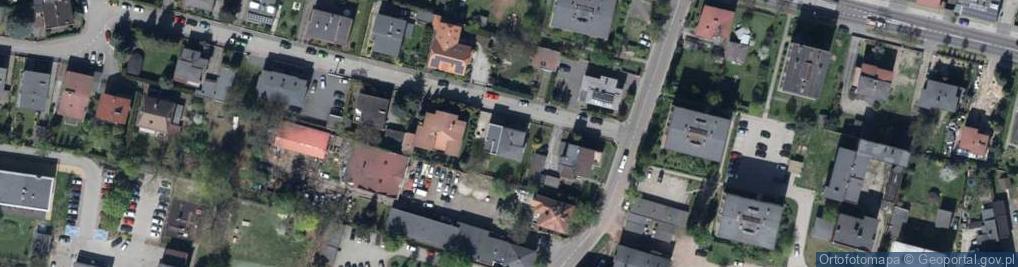 Zdjęcie satelitarne Zajezdna ul.