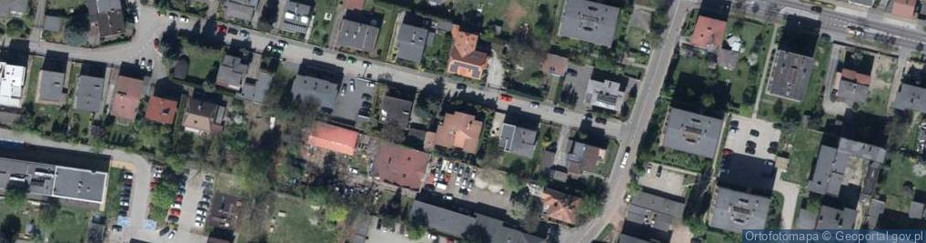 Zdjęcie satelitarne Zajezdna ul.