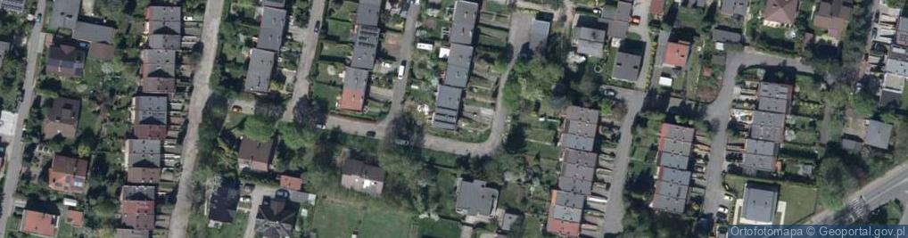 Zdjęcie satelitarne Zawiszy Czarnego ul.