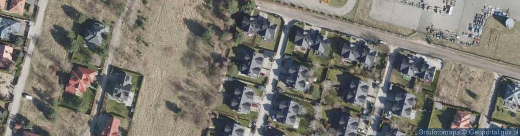 Zdjęcie satelitarne Zaciszna ul.