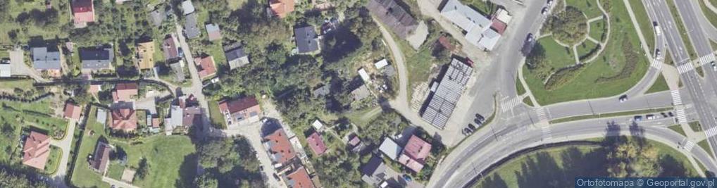 Zdjęcie satelitarne Zacisze ul.