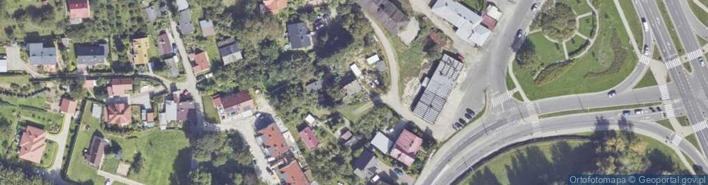 Zdjęcie satelitarne Zacisze ul.