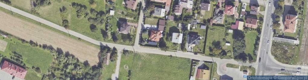 Zdjęcie satelitarne Żaglowa ul.