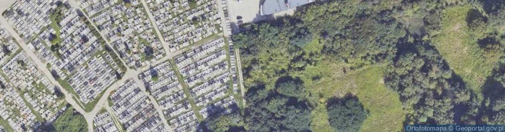 Zdjęcie satelitarne Zamiejska ul.