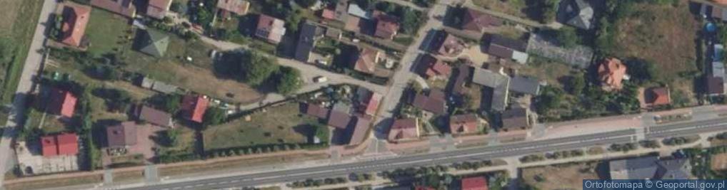 Zdjęcie satelitarne Zamknięta ul.