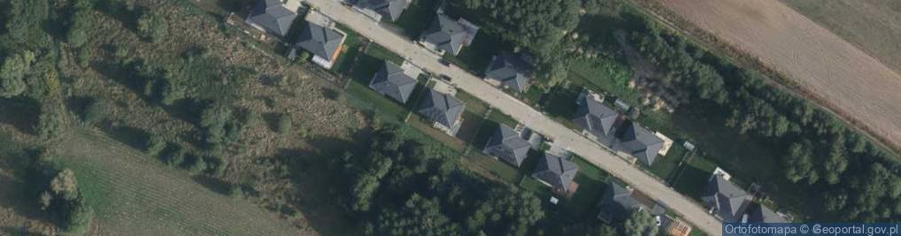 Zdjęcie satelitarne Zachodnia ul.