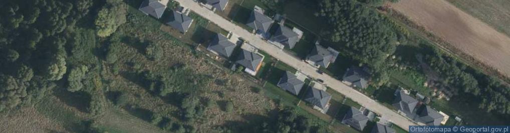 Zdjęcie satelitarne Zachodnia ul.