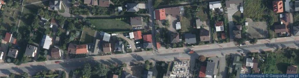 Zdjęcie satelitarne Żaboklicka ul.