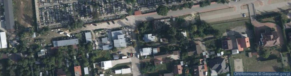 Zdjęcie satelitarne Zaciszna ul.