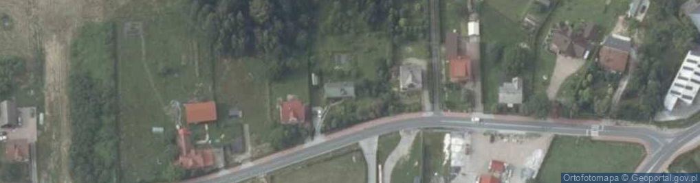 Zdjęcie satelitarne Zacisze ul.